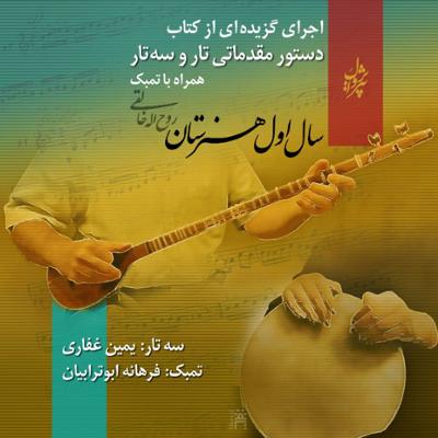 آهنگ اجرای گزیده ای از کتاب دستور مقدماتی تار و سه تار سال اول هنرستان (سه تار)