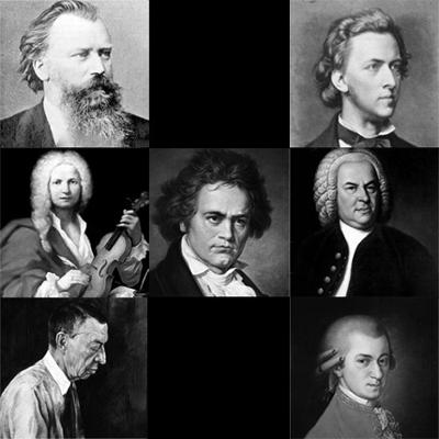 جمعی از آهنگسازان کلاسیک