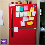 زندگی روی در یخچال